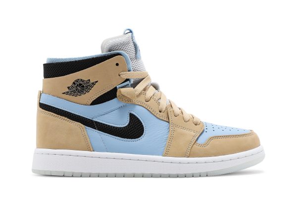 Køb Air Jordan 1 High Zoom Comfort High Psychic Blue Sesame CT0979-400 Kvinder Sko Online