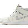 Køb Air Jordan 1 High Zoom Pearl White CT0979-107 Kvinder Sko Online-1