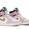 Køb Air Jordan 1 High Zoom Pink Glaze CT0979-601 Kvinder Sko Online-4