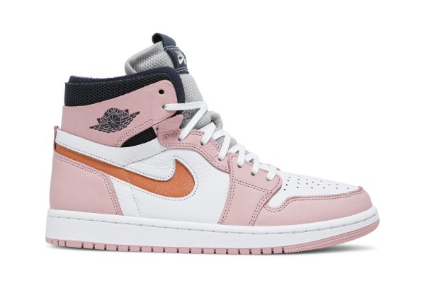 Køb Air Jordan 1 High Zoom Pink Glaze CT0979-601 Kvinder Sko Online