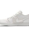 Køb Air Jordan 1 Low Breathe Triple White DC9508-100 Sko til damer Online-1