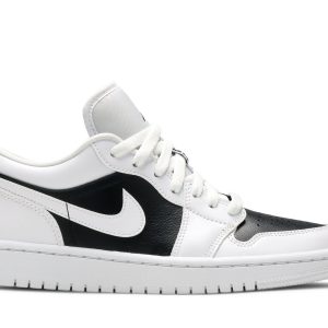 Køb Air Jordan 1 Low Panda Hvid Sort DC0774-100 Kvinder Sko Online