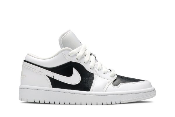 Køb Air Jordan 1 Low Panda Hvid Sort DC0774-100 Kvinder Sko Online