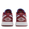 Køb Air Jordan 1 Low Pomegranate Rød Hvid Blå DC0774-604 Kvinder Sko Online-3