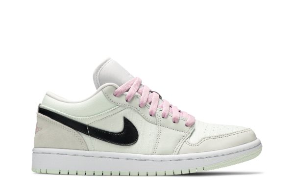 Køb Air Jordan 1 Low SE Barely Green CZ0776-300 Sko til damer Online