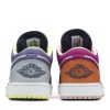 Køb Air Jordan 1 Low SE Mismatched Purple Magenta DJ4342-400 Sko til damer Online-3