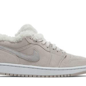 Køb Air Jordan 1 Low SE Sherpa Fleece DO0750-002 Sko til damer Online