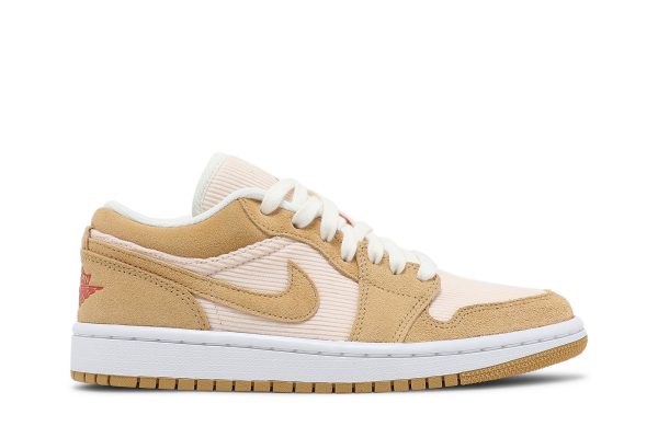 Køb Air Jordan 1 Low SE Twine DH7820-700 Sko til damer Online