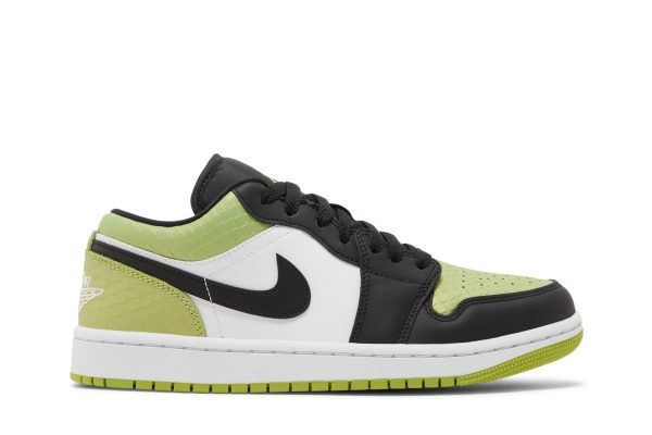 Køb Air Jordan 1 Low SE Vivid Green Snakeskin DX4446-301 Sko til damer Online