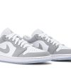 Køb Air Jordan 1 Low Wolf Grey DC0774-105 Sko til damer Online-4