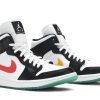 Køb Air Jordan 1 Mid Alternate Swoosh BQ6472-063 Sko til damer Online-4