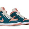 Køb Air Jordan 1 Mid Dark Teal Green BQ6472-308 Sko til damer Online-4