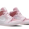 Køb Air Jordan 1 Mid Digital Pink CW5379-600 Sko til damer Online-4