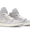 Køb Air Jordan 1 Mid Grey Light Bone CD7240-002 Sko til damer Online-4