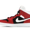 Køb Air Jordan 1 Mid Gym Rød Sort BQ6472-601 Sko til damer Online-1