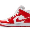 Køb Air Jordan 1 Mid Habanero Red BQ6472-116 Sko til damer Online-1