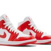 Køb Air Jordan 1 Mid Habanero Red BQ6472-116 Sko til damer Online-4