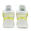 Køb Air Jordan 1 Mid LX Off White Opti Yellow DA5552-107 Sko til damer Online-3