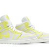 Køb Air Jordan 1 Mid LX Off White Opti Yellow DA5552-107 Sko til damer Online-4