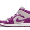 Køb Air Jordan 1 Mid Magenta BQ6472-501 Sko til damer Online-1