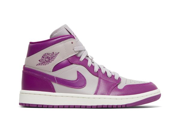 Køb Air Jordan 1 Mid Magenta BQ6472-501 Sko til damer Online