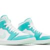 Køb Air Jordan 1 Mid Marine Green DV2229-300 Sko til damer Online-4