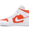 Køb Air Jordan 1 Mid SE Bright Citrus CZ0774-800 Sko til damer Online-1