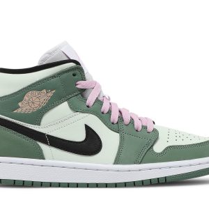 Køb Air Jordan 1 Mid SE Dutch Green CZ0774-300 Sko til damer Online