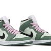 Køb Air Jordan 1 Mid SE Dutch Green CZ0774-300 Sko til damer Online-4