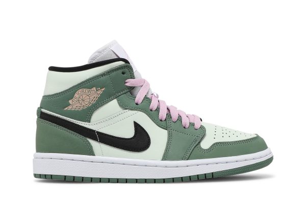 Køb Air Jordan 1 Mid SE Dutch Green CZ0774-300 Sko til damer Online