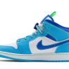 Køb Air Jordan 1 Mid SE GS Sprite DA8010-400 Sko Online-2