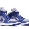 Køb Air Jordan 1 Mid SE Iron Purple Deep Royal DH7821-500 Sko til damer Online-4