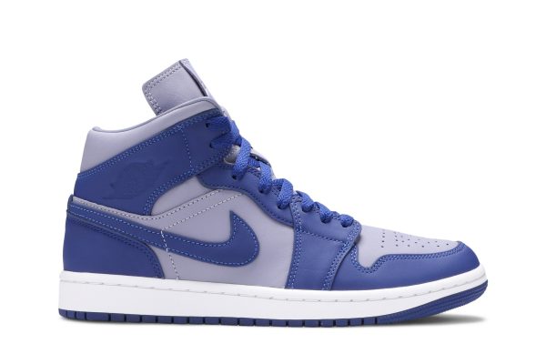 Køb Air Jordan 1 Mid SE Iron Purple Deep Royal DH7821-500 Sko til damer Online