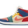 Køb Air Jordan 1 Mid SE Multi-Color DN3738-400 Sko til damer Online-1