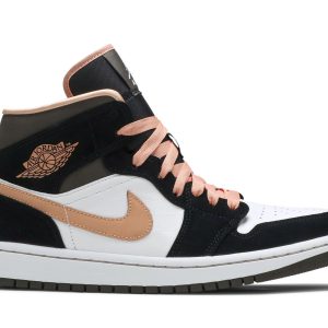 Køb Air Jordan 1 Mid SE Peach Mocha DH0210-100 Sko til damer Online