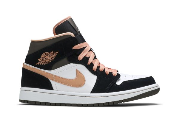 Køb Air Jordan 1 Mid SE Peach Mocha DH0210-100 Sko til damer Online