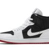 Køb Air Jordan 1 Mid SE Utility Hvid Sort Gym Rød DD9338-016 Sko til damer Online-1