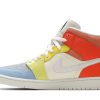 Køb Air Jordan 1 Mid To My First Coach DJ6908-100 Sko til damer Online-1