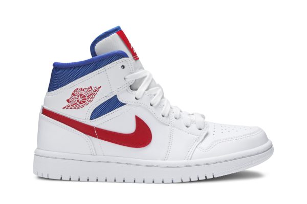 Køb Air Jordan 1 Mid USA BQ6472-164 Sko til damer Online