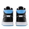 Køb Air Jordan 1 Mid University Blue BQ6472-102 Sko til damer Online-3