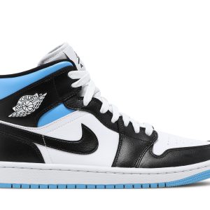 Køb Air Jordan 1 Mid University Blue BQ6472-102 Sko til damer Online