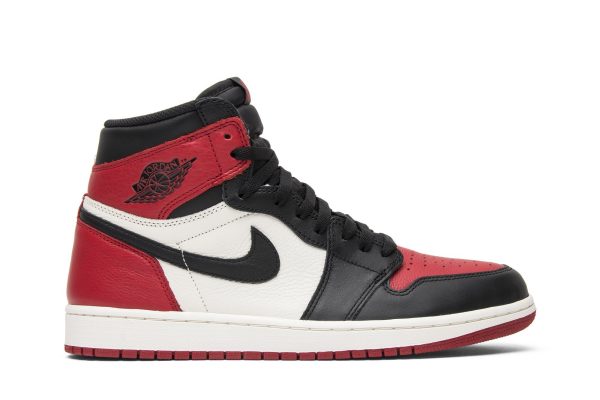 Køb Air Jordan 1 Retro High OG Bred Toe 555088-610 Sko Online