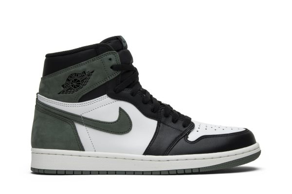 Køb Air Jordan Retro 1 High OG Clay Green 555088-135 Sko Online