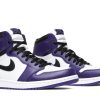 Køb Air Jordan 1 Retro High OG Court Purple 2.0 555088-500 Sko Online-4