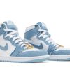 Køb Air Jordan 1 Retro High OG Denim DM9036-104 Sko til damer Online-4