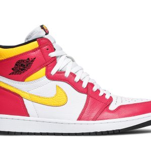 Køb Air Jordan 1 Retro High OG Light Fusion Red 555088-603 Sko Online