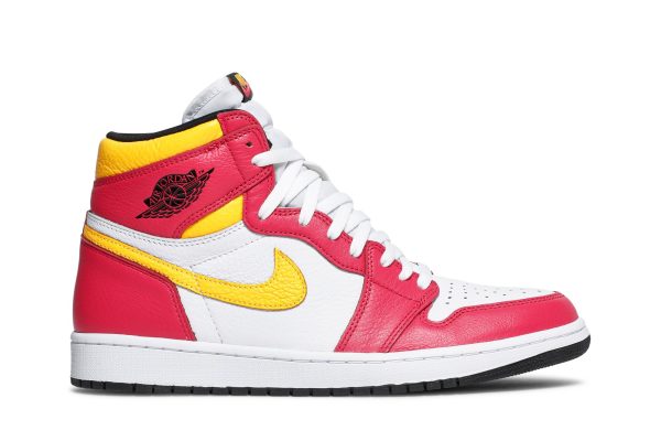 Køb Air Jordan 1 Retro High OG Light Fusion Red 555088-603 Sko Online