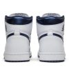 Køb Air Jordan 1 Retro High OG Metallic Navy 555088-106 Sko Online-3