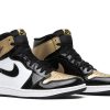 Køb Air Jordan 1 Retro High OG NRG Gold Toe 861428-007 Sko Online-4