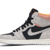 Køb Air Jordan 1 Retro High OG Neutral Grey 555088-018 Sko Online-1